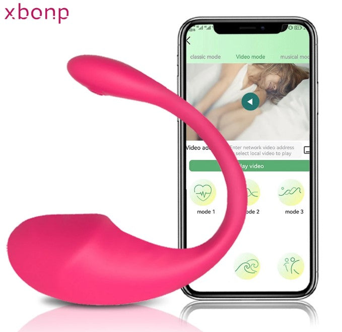 Female Masturbateur APP Remote Vibrator
