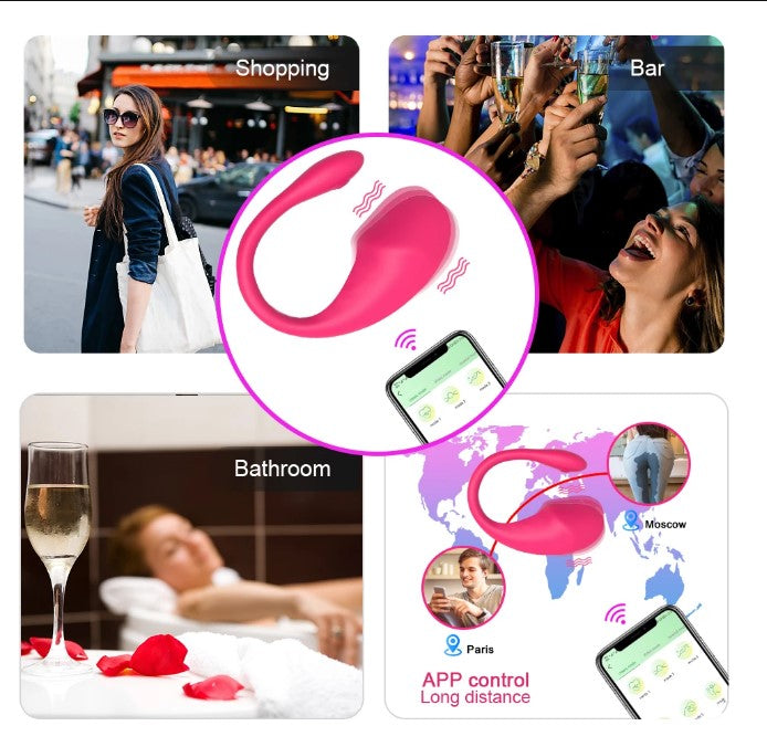 Female Masturbateur APP Remote Vibrator