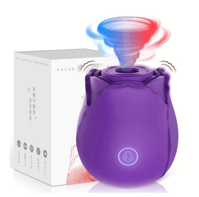 Rose Cup Sucking Vibrator Masturbateur