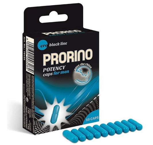 Hot ERO PRORINO Libido Caps for Men - 10 capsules
